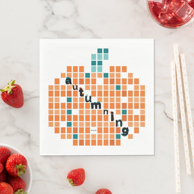 Guardanapo De Papel Pumpkins Perfeito = Autenticação (Insitu)