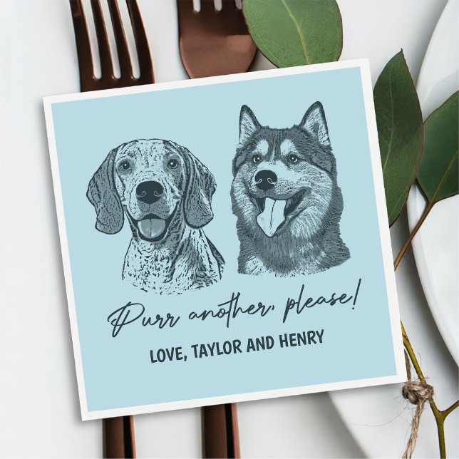 Guardanapo De Papel Purgue Outro Por Favor Personalizado Casamento De  (Criador carregado)