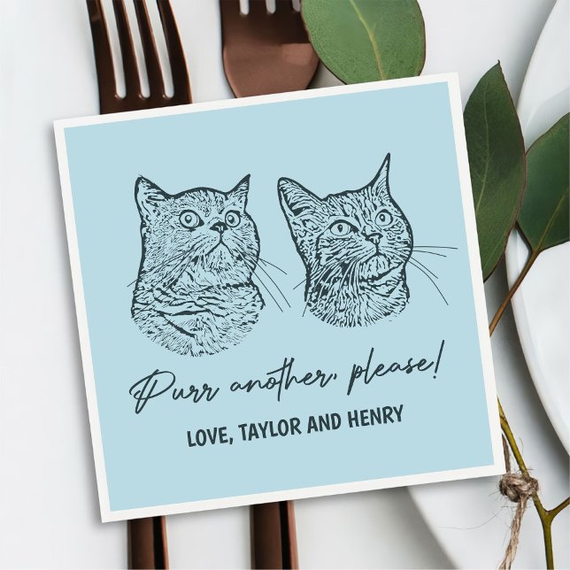 Guardanapo De Papel Purgue Outro Por Favor Personalizado Casamento De  (Criador carregado)