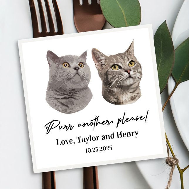 Guardanapo De Papel Purgue Outro Por Favor Personalizado Casamento De  (Criador carregado)