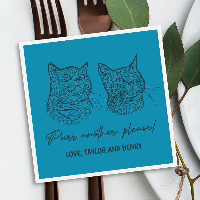 Guardanapo De Papel Purgue Outro Por Favor Personalizado Casamento De  (Criador carregado)