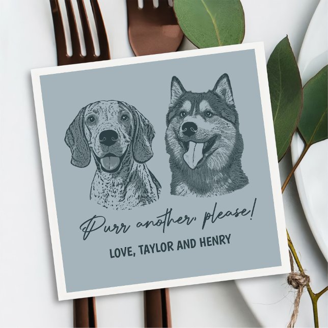 Guardanapo De Papel Purgue Outro Por Favor Personalizado Casamento De  (Criador carregado)