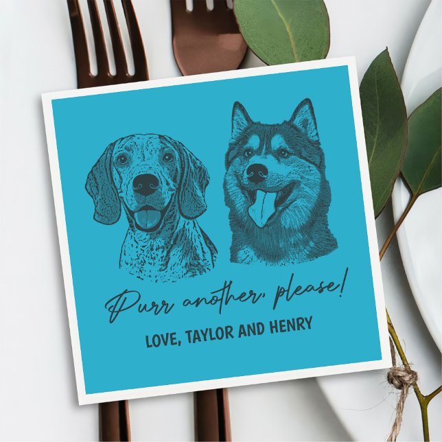 Guardanapo De Papel Purgue Outro Por Favor Personalizado Casamento De  (Criador carregado)