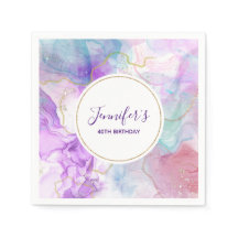 Púrpura, Verde, Cor Rosa Flutuante Aniversário