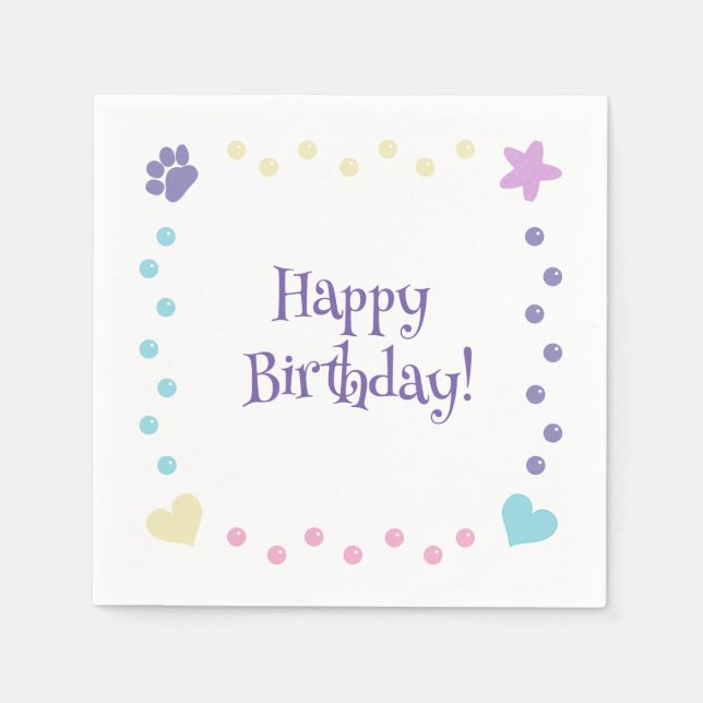 Guardanapo De Papel Purrmaid (Frente)