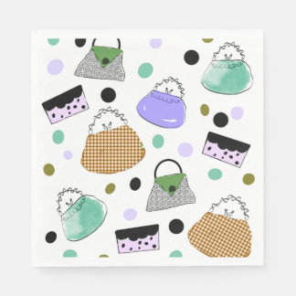 Guardanapo De Papel PURSES DA MÃE 👛 Napkins
