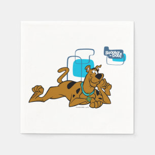 Guardanapo De Papel Quadrados retros Scooby-Doo que encontra-se para