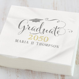 Guardanapo De Papel Quadro de Trabalho de Script Minimalista Moderno d