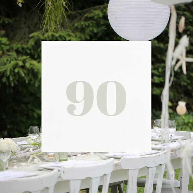 Guardanapo De Papel Qualquer Coquetel de Aniversário Neutro de Qualque (Criador carregado)