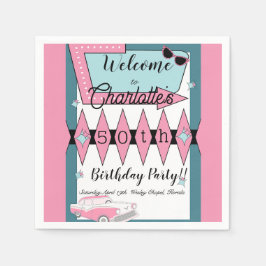 Guardanapo De Papel Qualquer Idade, Ano Retroativo de 1950