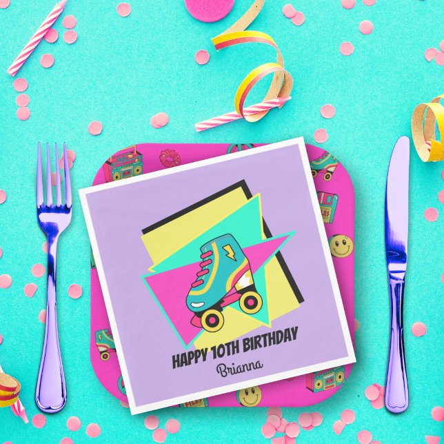 Guardanapo De Papel QUALQUER skate de cilindro personalizado retrô-par (Criador carregado)