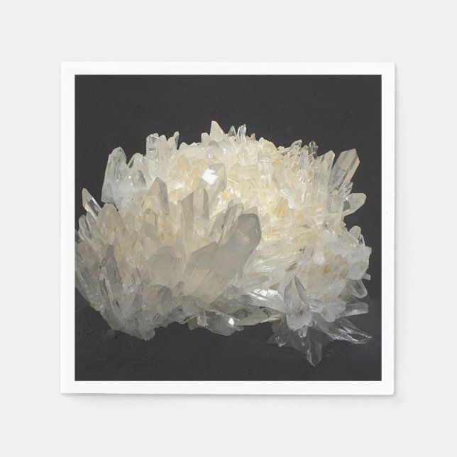 Guardanapo De Papel Quartz Crystal impressionante (Frente)