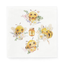 Quatro Bees Napkins