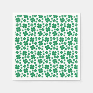 Guardanapo De Papel Quatro Folhas de Pano Verde