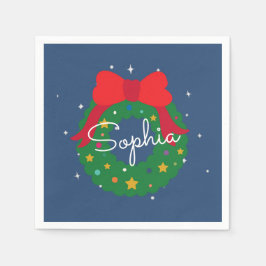 Guardanapo De Papel Que Belo Balão de Natal