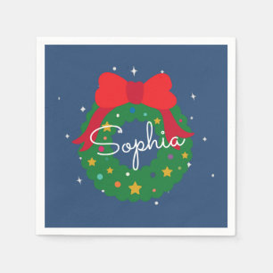 Guardanapo De Papel Que Belo Balão de Natal