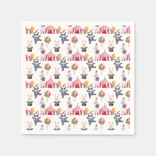 Guardanapo De Papel "Que divertido ter" Tema de circo