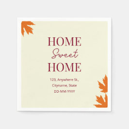 Guardanapo De Papel Queda Casa Doce Casa Aberta Uso Doméstico