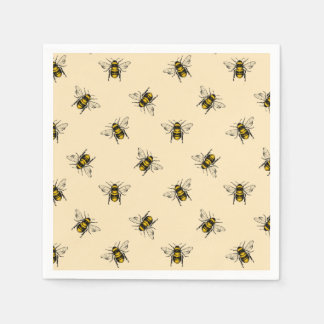 Guardanapo De Papel Queen Bee Pattern