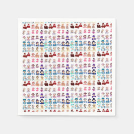 Guardanapo De Papel Queen of Coats Napkins 