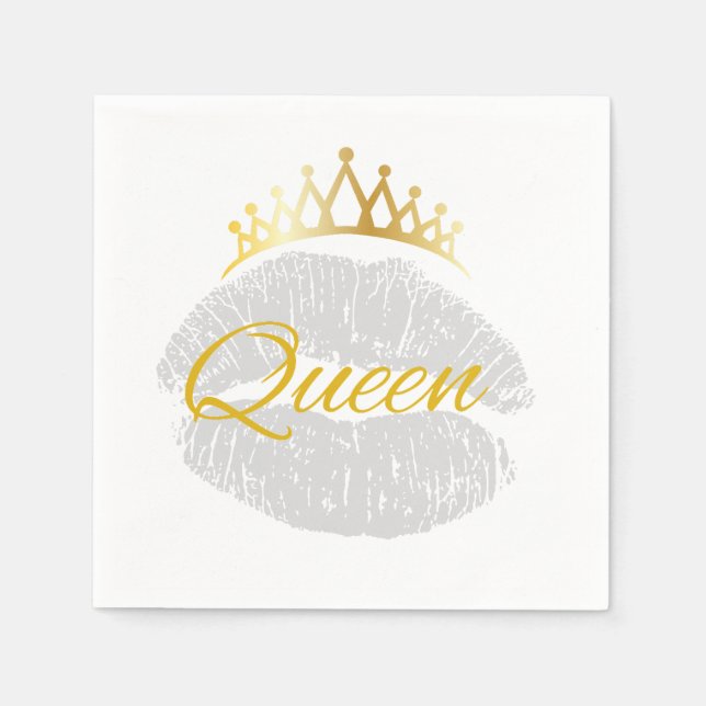 Guardanapo De Papel Queen Party Napkins (Frente)