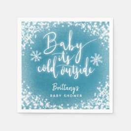 Guardanapo De Papel Querida, é frio fora do Chá