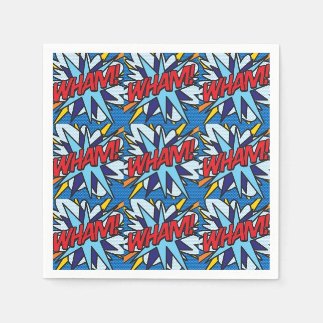 Guardanapo De Papel Quic Book WHAM (Frente)
