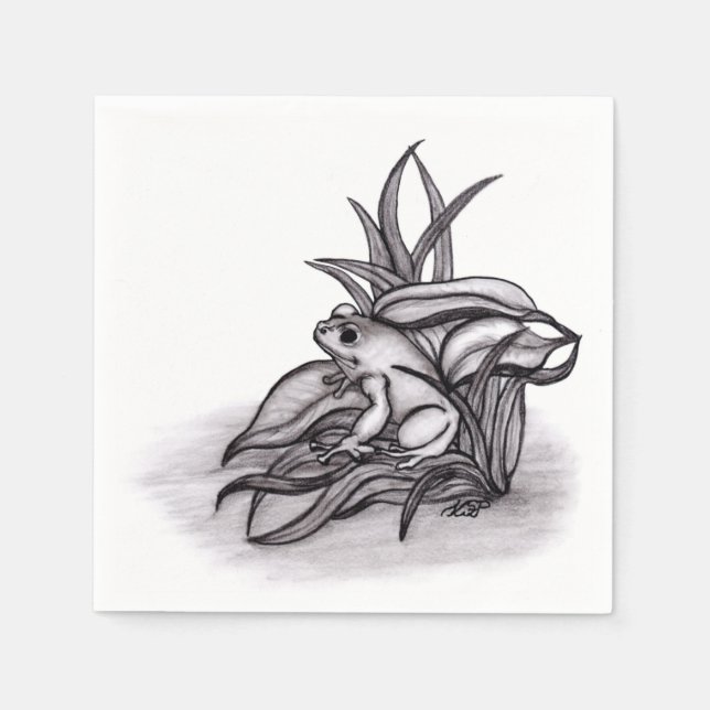 Guardanapo De Papel Rã (Frente)