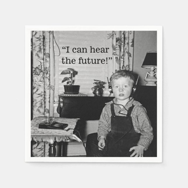 Guardanapo De Papel Rádio Festa de formatura (Frente)