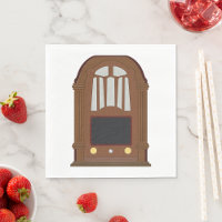 Rádio Vintage Wooden