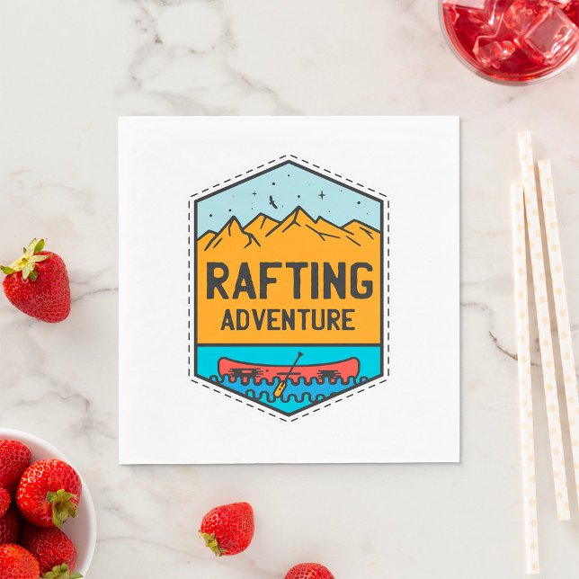 Guardanapo De Papel Rafting Adventure (Criador carregado)