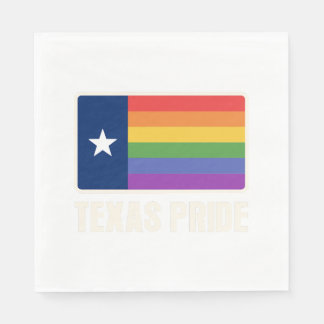 Guardanapo De Papel Rainbow Texas Flag Design para os orgulhosos Texan