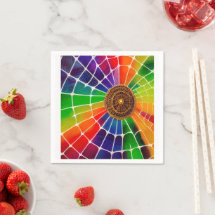 Guardanapo De Papel Rainbow Web