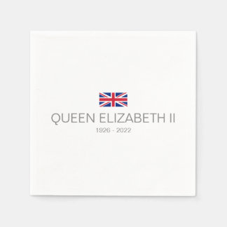 Guardanapo De Papel Rainha Elizabeth II - Napkin