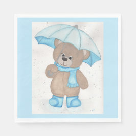 Guardanapo De Papel Rainy Daze Teddy Bear
