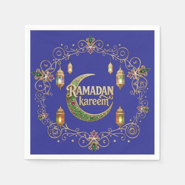 Guardanapo De Papel Ramadan Kareem (Frente)