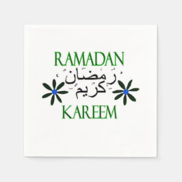 Guardanapo De Papel Ramadan Kareem Islâmico