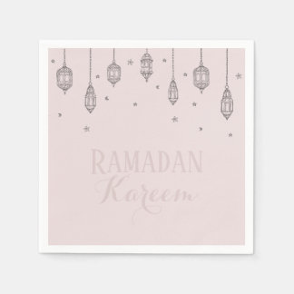Guardanapo De Papel Ramadan Kareem tema Napkin para comemoração
