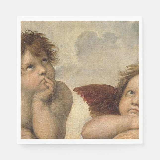 Guardanapo De Papel Raphael Cherubs Angels (Frente)