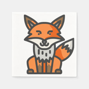 Guardanapo De Papel raposa