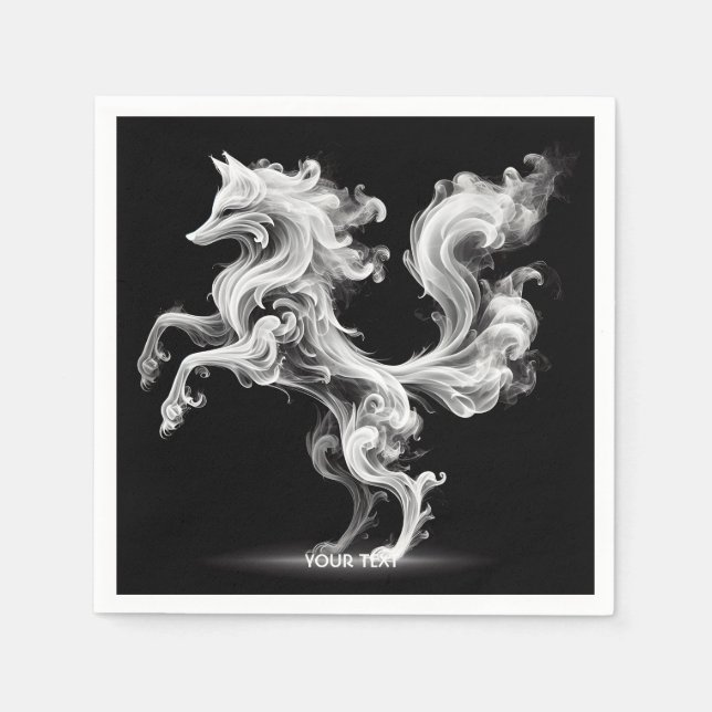 Guardanapo De Papel Raposa-branca-fantasma (Frente)
