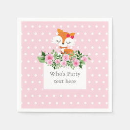 Guardanapo De Papel raposa, floresta, fofo