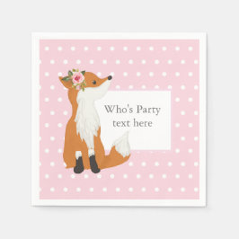 Guardanapo De Papel raposa, floresta, fofo