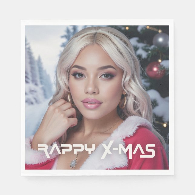 GUARDANAPO DE PAPEL RAPPY X-MAS (Frente)