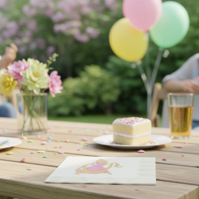 Guardanapo De Papel Rapunzel Napkins (Criador carregado)