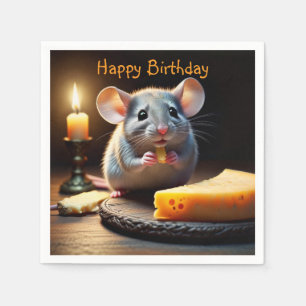 Guardanapo De Papel Rato Pequeno Doce