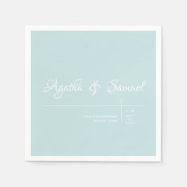 Guardanapo De Papel Recepção de casamento Clássica Ovo de Robin Napkin