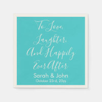 Recepção de casamento de Script Personalizado Turq