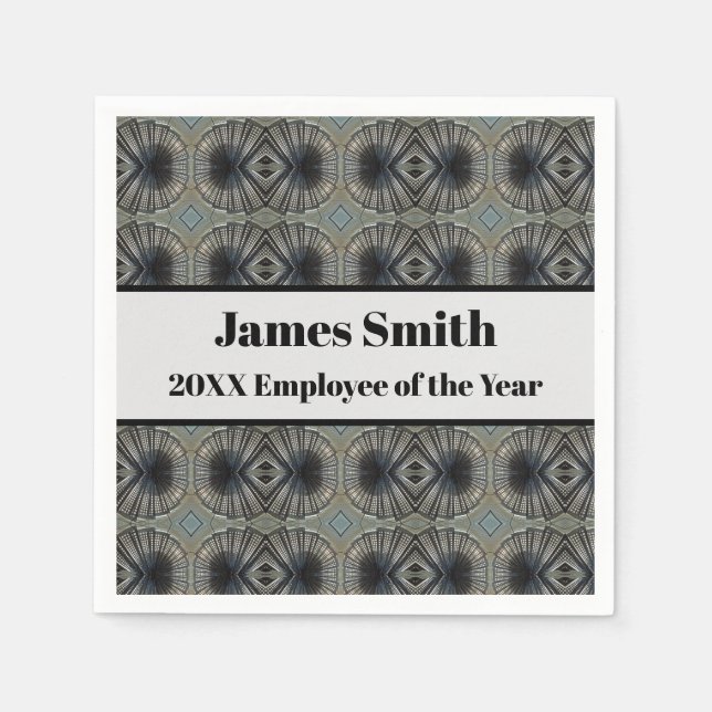 Guardanapo De Papel Reconhecimento Profissional de Apreciação do Funci (Frente)