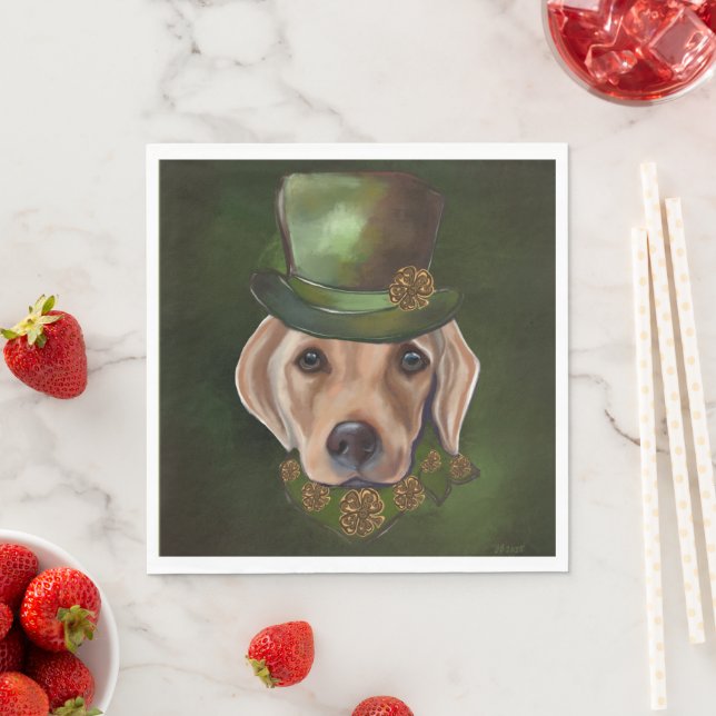 GUARDANAPO DE PAPEL RECUPERADOR DE LABRADOR (Insitu)